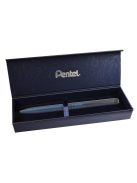 Rollertoll, 0,35 mm, rotációs, matt piros tolltest, PENTEL "EnerGel BL-2507" kék (PENBL2507B)