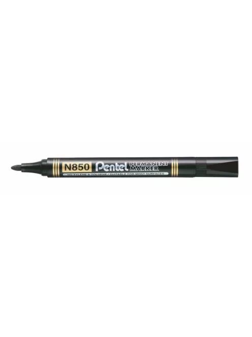 Alkoholos marker, 1,5 mm, kúpos, PENTEL "N850", fekete (PENN850FK)
