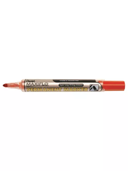 Alkoholos marker, 1,5 mm, kúpos, PENTEL "Maxiflo NFL50", piros (PENNLF50P)