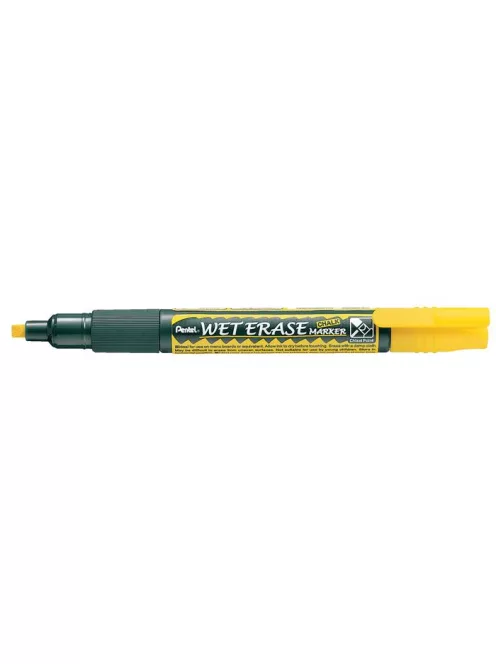 Krétamarker, 2-4 mm, megfordítható hegy, PENTEL "SMW26", sárga (PENSMW26S)