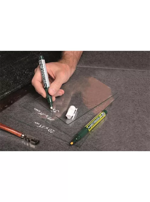 Krétamarker, 2-4 mm, megfordítható hegy, PENTEL "SMW26", sárga (PENSMW26S)