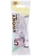 Utántöltő kazetta, 5 mm x 6 m, PENTEL "Knoky" (PENXZTTR805WY)
