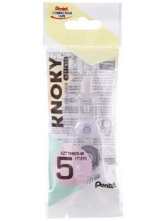   Utántöltő kazetta, 5 mm x 6 m, PENTEL "Knoky" (PENXZTTR805WY)