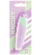 Hibajavító roller, 5 mm x 6 m, utántölthető, PENTEL "Knoky", világoszöld-lila (PENXZTTR805)