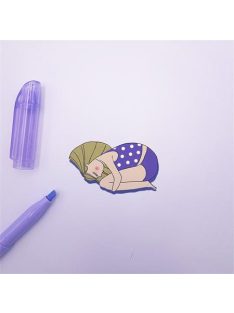   Szövegkiemelő, 1-3,3 mm, törölhető, PILOT "Frixion Light Soft", pasztell-lila (PFLSSZKPL)