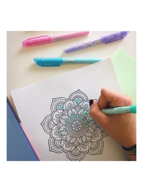 Szövegkiemelő, 1-3,3 mm, törölhető, PILOT "Frixion Light Soft", pasztell-lila (PFLSSZKPL)