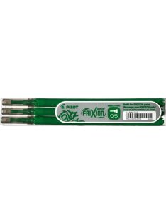   Rollertoll betét, 0,25 mm, tűhegyű, törölhető, PILOT "Frixion Point", zöld (PFRBZ3)