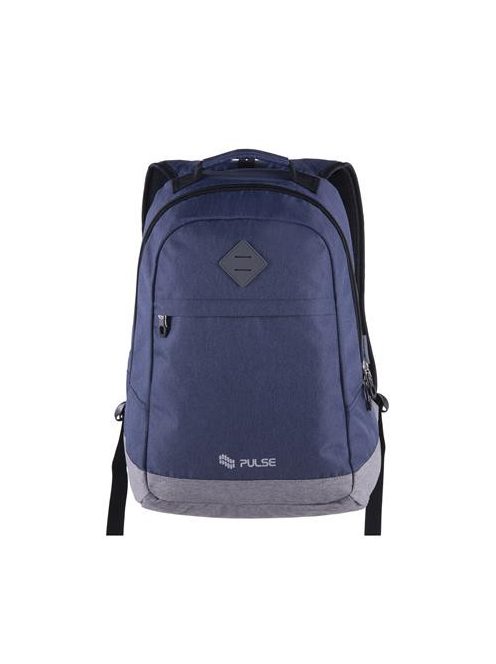 Hátizsák, notebook tartóval, PULSE, "Bicolor", kék-szürke (PLS121563F)
