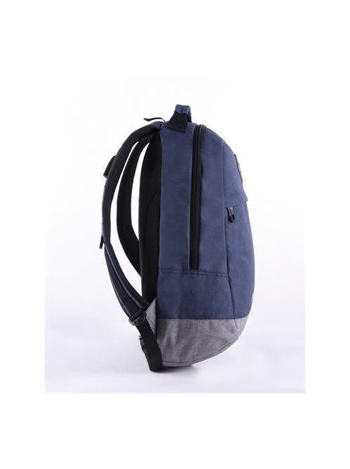 Hátizsák, notebook tartóval, PULSE, "Bicolor", kék-szürke (PLS121563F)