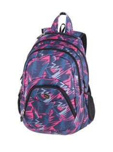   Hátizsák, 2in1, notebook tartóval és audió csatlakozóval, PULSE "Teens Pink Ice" (PLS122057L)