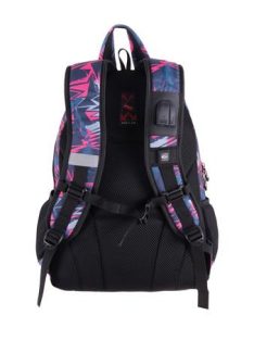   Hátizsák, 2in1, notebook tartóval és audió csatlakozóval, PULSE "Teens Pink Ice" (PLS122057L)