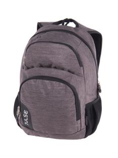   Hátizsák, notebook tartóval, PULSE "Element", szürke (PLS122063F)