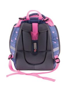   Hátizsák, anatómiai, PULSE "Anatomic Cube Fairy Princess", szürke-rózsaszín (PLS122154L)