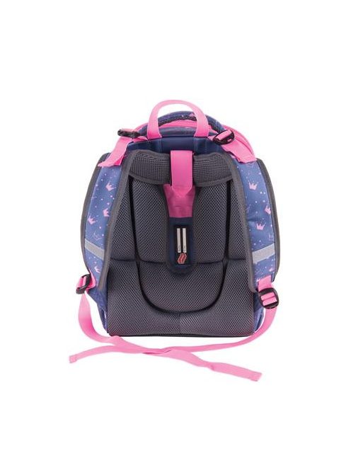 Hátizsák, anatómiai, PULSE "Anatomic Cube Fairy Princess", szürke-rózsaszín (PLS122154L)