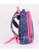 Hátizsák, anatómiai, PULSE "Anatomic Cube Fairy Princess", szürke-rózsaszín (PLS122154L)