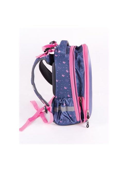 Hátizsák, anatómiai, PULSE "Anatomic Cube Fairy Princess", szürke-rózsaszín (PLS122154L)