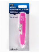 Hibajavító roller, 4,2mm x 6m, PLUS "MR", pink (PLUS49179)