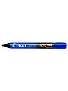   Alkoholos marker, 1,5-4 mm, vágott, PILOT "Permanent Marker 400", kék (PPM400K)
