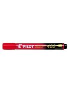Alkoholos marker, 1,5-4 mm, vágott, PILOT "Permanent Marker 400", piros (PPM400P)