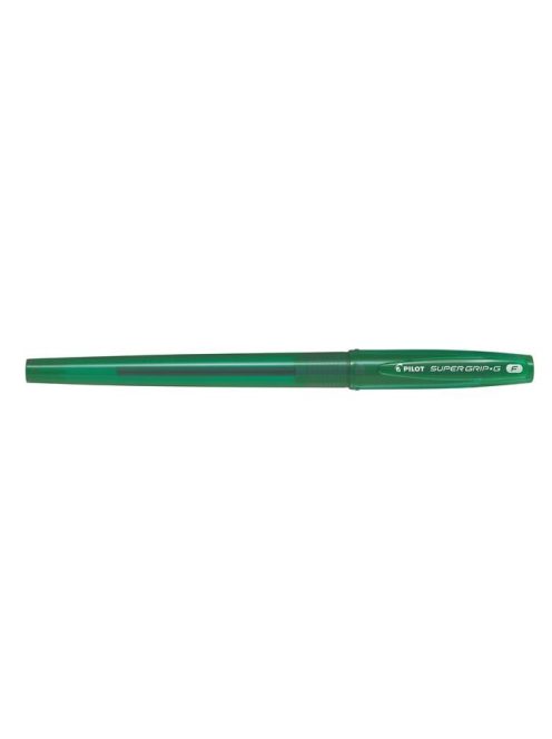 Golyóstoll, 0,22 mm, kupakos, PILOT "Super Grip G", zöld (PSGGKZ)