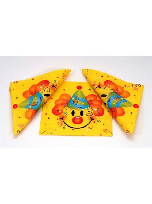 Szalvéta, 33x33 cm, "Smiley" (PTFUN015)