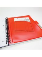 Spirálfüzet, A4+, vonalas, 100 lap, PUKKA PAD "Metallic Project Book", vegyes szín (PUP6970)