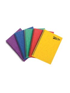   Spirálfüzet, A5,vonalas, 60 lap, PUKKA PAD "Pressboard", vegyes szín (PUP7270V)