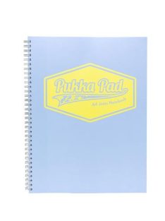   Spirálfüzet, A4, vonalas, 100 lap, PUKKA PAD "Pastel Jotta Pad", vegyes szín (PUP8628V)