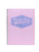 Spirálfüzet, A4, vonalas, 100 lap, PUKKA PAD "Pastel Jotta Pad", vegyes szín (PUP8628V)