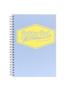   Spirálfüzet, A5, vonalas, 100 lap, PUKKA PAD "Pastel Jotta Pad", vegyes szín (PUP8629V)