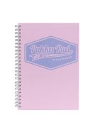 Spirálfüzet, A5, vonalas, 100 lap, PUKKA PAD "Pastel Jotta Pad", vegyes szín (PUP8629V)