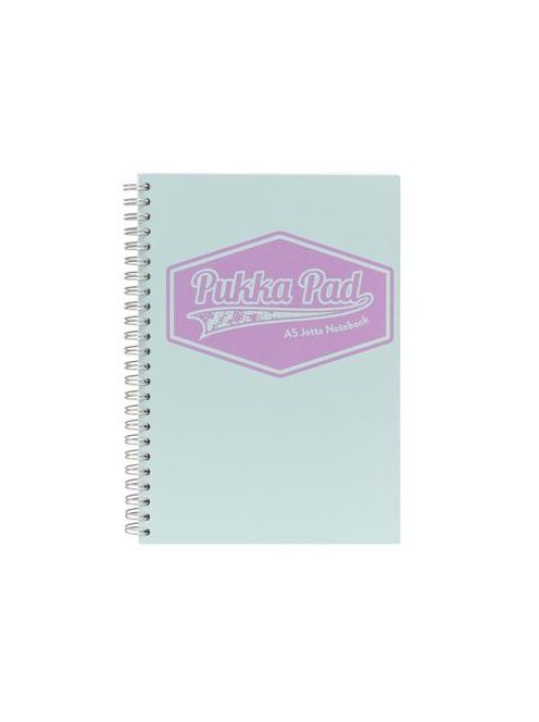 Spirálfüzet, A5, vonalas, 100 lap, PUKKA PAD "Pastel Jotta Pad", vegyes szín (PUP8629V)