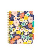 Spirálfüzet, B5, vonalas, 100 lap, PUKKA PAD "Floral Love Project Book", vegyes minta (PUP9033)