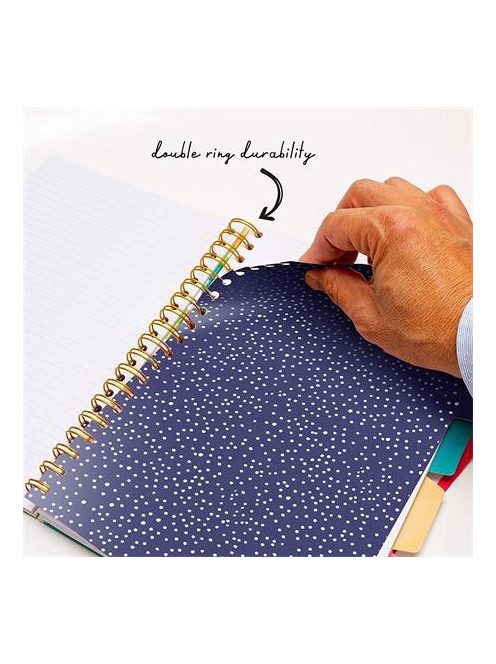 Spirálfüzet, B5, vonalas, 100 lap, PUKKA PAD "Floral Love Project Book", vegyes minta (PUP9033)