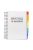 Spirálfüzet, B5, vonalas, 200 lap, PUKKA PADS "White Project Book", fehér (PUP9603)