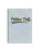 Spirálfüzet, A5, vonalas, 100 lap, PUKKA PAD "Haze Jotta", vegyes szín (PUP9868)
