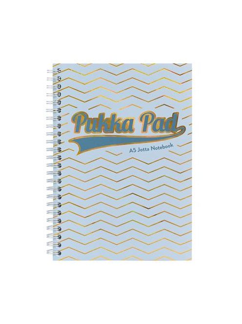 Spirálfüzet, A5, vonalas, 100 lap, PUKKA PAD "Haze Jotta", vegyes szín (PUP9868)