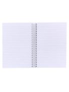 Spirálfüzet, A5, vonalas, 100 lap, PUKKA PAD "Haze Jotta", vegyes szín (PUP9868)