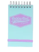 Jegyzetfüzet, A7, vonalas, 50 lap, PUKKA PAD "Pastel", vegyes színek (PUPP8903V)