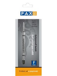Golyóstollbetét, 0,8 mm, PAX, fekete (PX4030078)