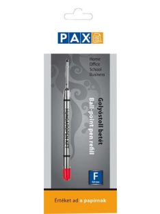 Golyóstollbetét, 0,8 mm, PAX, piros (PX4030079)
