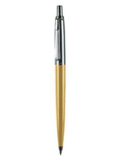   Golyóstoll, 0,8 mm, nyomógombos, sárga tolltest, PAX, kék (PX4030401)