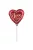 Amscan - Lufi fóliás "Love You" szív forma mini A15 (R4055109)
