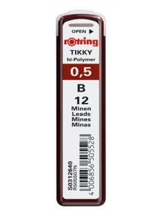 Grafitbél, B, 0,5 mm, ROTRING (R505507)