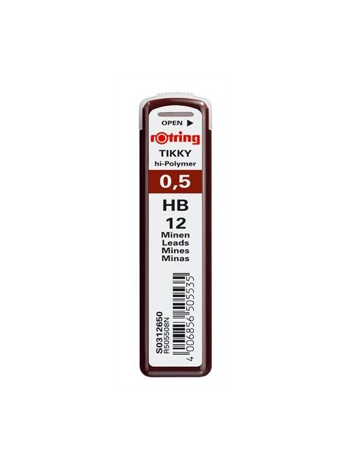 Grafitbél, HB, 0,5 mm, ROTRING (R505508N)