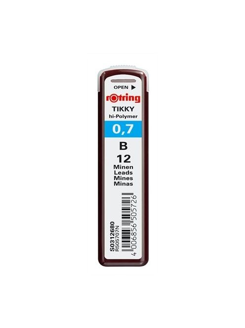 Grafitbél, B, 0,7 mm, ROTRING (R505707)