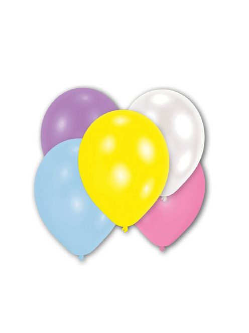 Amscan - Lufi 27,5cm/11" 10db-os vegyes PEARL szín (R995422)
