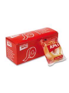   Ragasztószalag, 12 mm x 33 m, APLI "Transparent", átlátszó (RA11169)