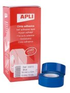 Ragasztószalag, 19 mm x 33 m, APLI, kék (RA12273)