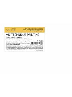   Rajzlap, A4+, 10 lap, 240 g, SHKOLYARYK "Mix Technique Muse" (SB10059)